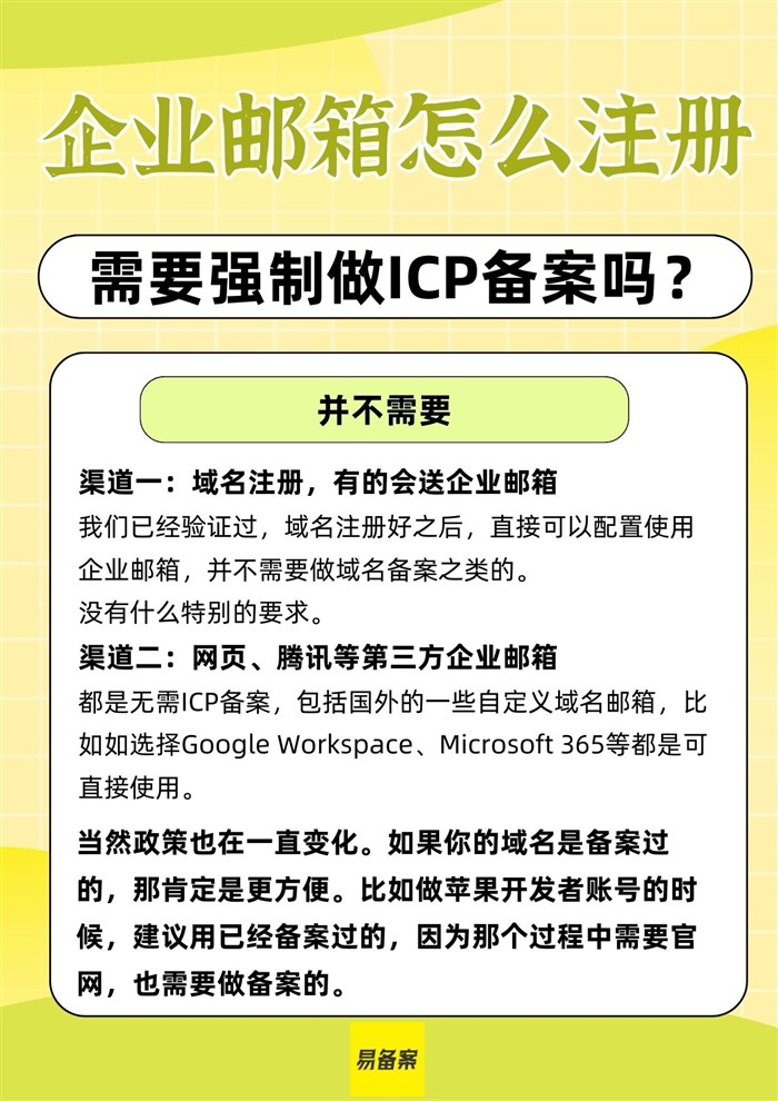 备案问题