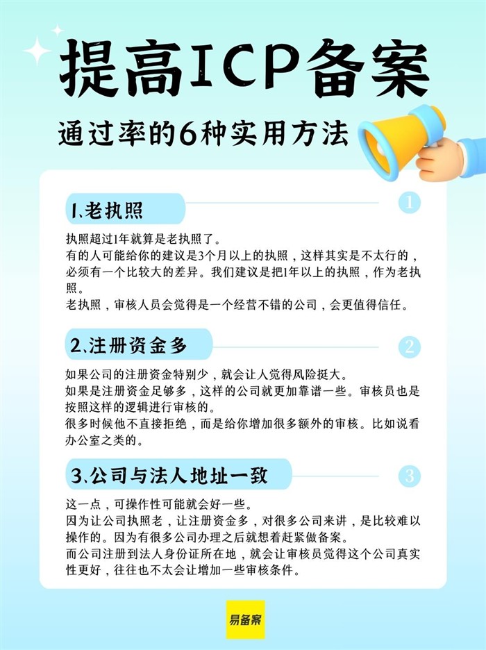 老执照备案