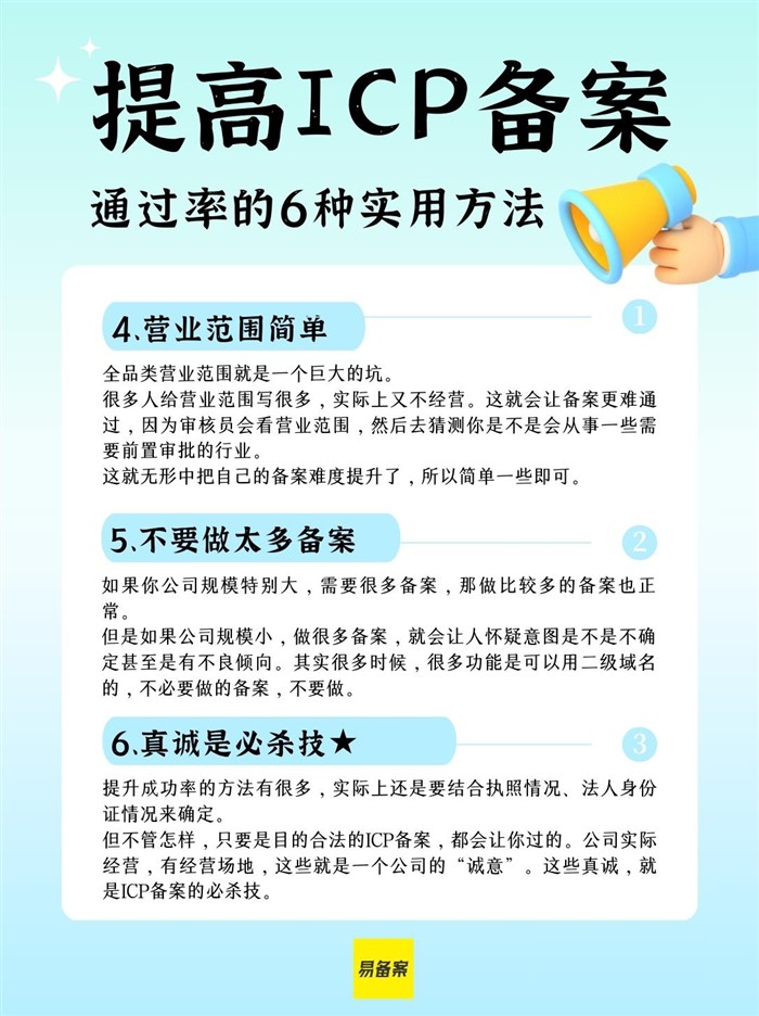 营业范围简单