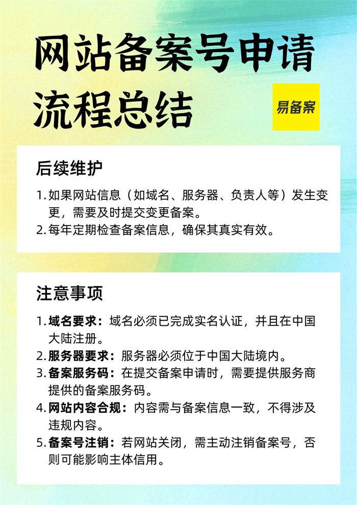 备案申请流程