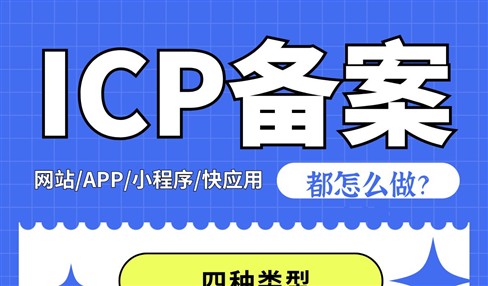 ICP备案四种形式：网站、APP、小程序、快应用备案都怎么提交