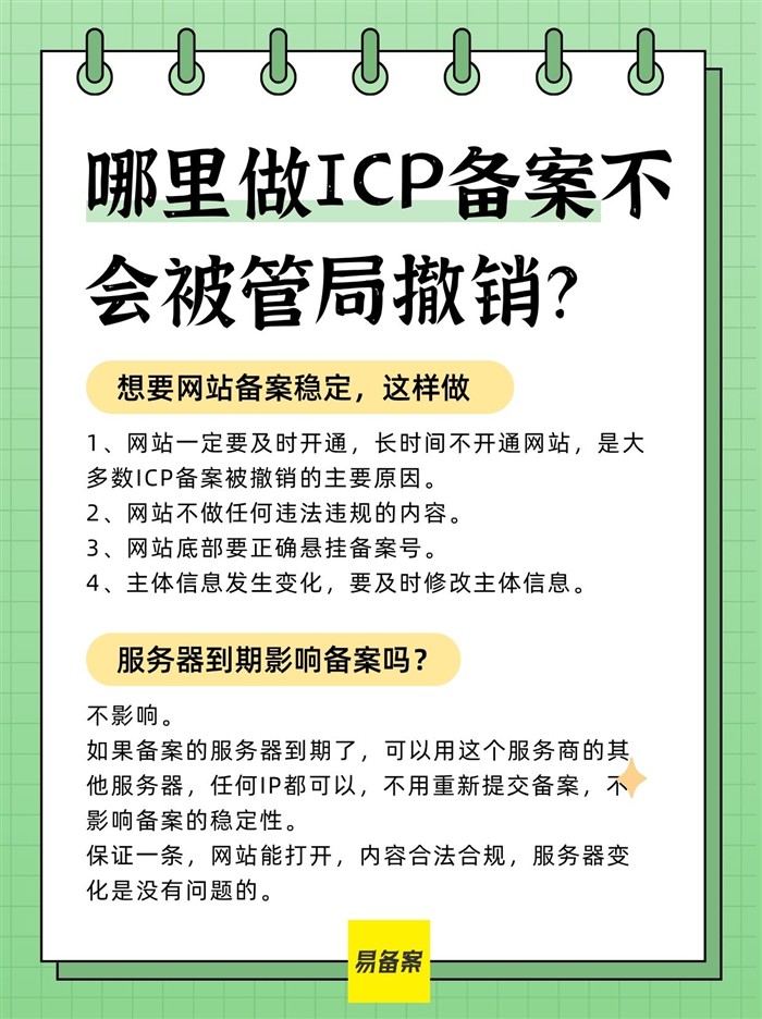 备案稳定要点